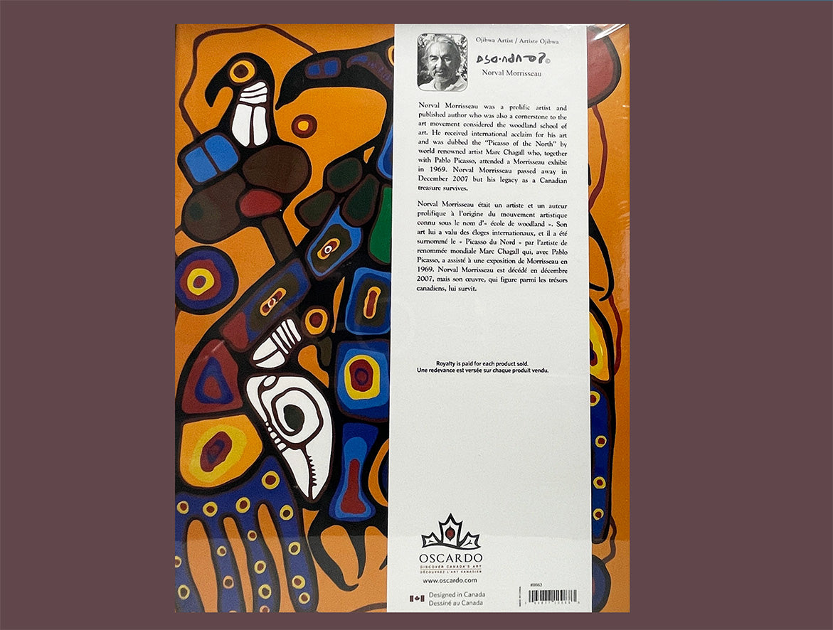 Norval Morrisseau - Man Changing into Thunderbird - Puzzle