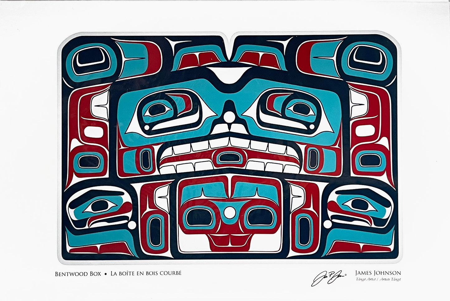 James Johnson - Bentwood Box - Art Card