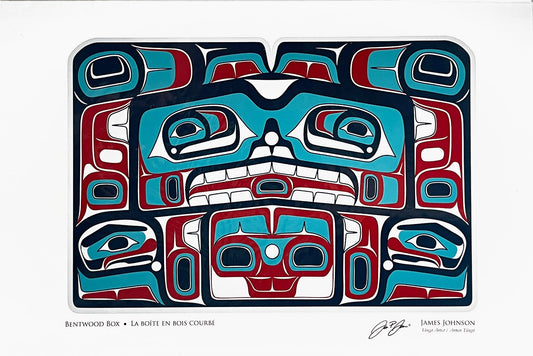 James Johnson - Bentwood Box - Art Card