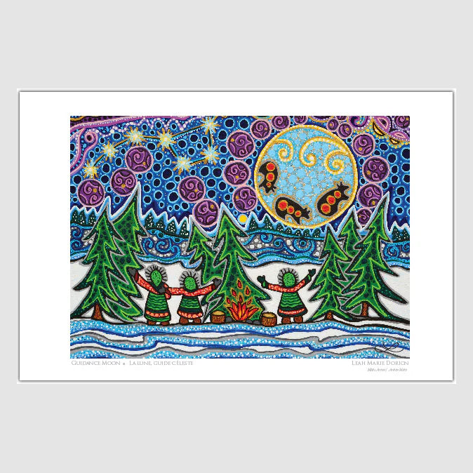 Leah Marie Dorion - Guidance Moon - Art Card